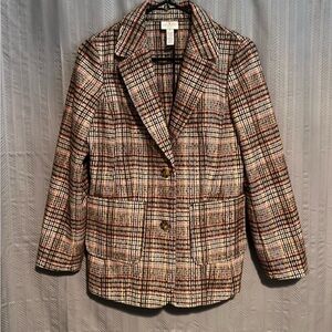 St. John’s Bay Plaid Blazer